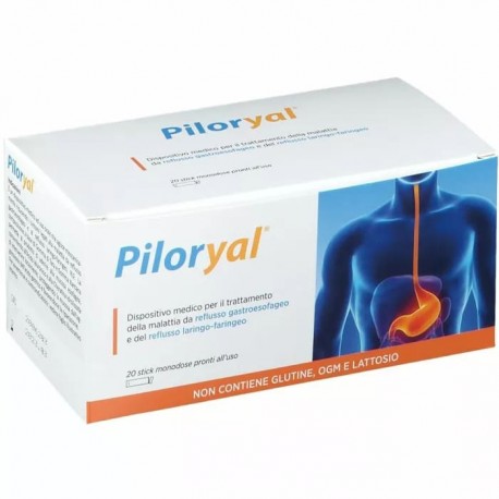 Piloryal dispositivo medico contro il reflusso 20 oral stick da 15 ml