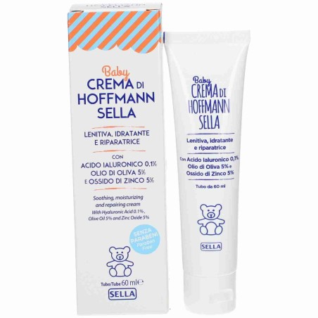 Sella Baby Crema di Hoffmann Contro gli Arrossamenti dei Bambini 60 ml Sella Baby Crema di Hoffmann Contro gli Arrossamenti dei Bambini 60 ml