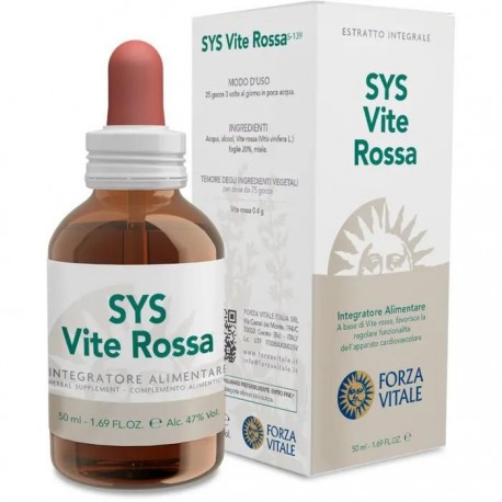 Forza Vitale SYS Vite Rossa Gocce 50 ml