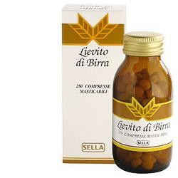 Sella Lievito di Birra contribuisce a purificare pelle capelli unghie e intestino 250 compresse
