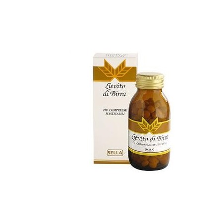 Sella Lievito di Birra contribuisce a purificare pelle capelli unghie e intestino 250 compresse Sella Lievito di Birra contribuisce a purificare pelle capelli unghie e intestino 250 compresse