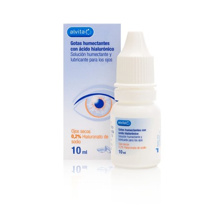 Alvita Gocce Umettanti e Lubrificanti per Secchezza Oculare 10ml Alvita Gocce Umettanti e Lubrificanti per Secchezza Oculare 10ml