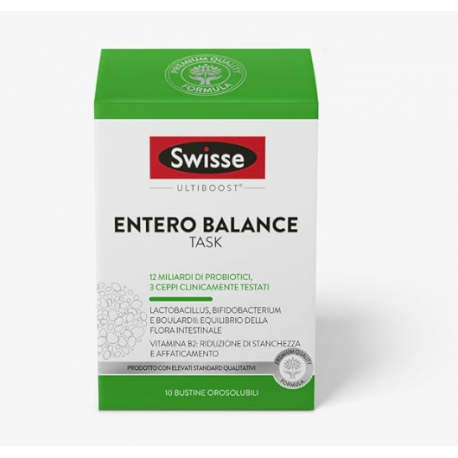 Swisse Entero Balance Viaggio integratore con probiotici 10 bustine