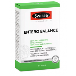 Swisse Entero Balance Integratore Fermenti Lattici 20 Capsule