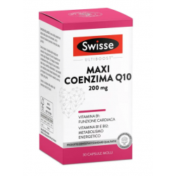 Swisse Maxi Coenzima Q10 - Integratore alimentare con coenzima Q10 e vitamine 30 capsule