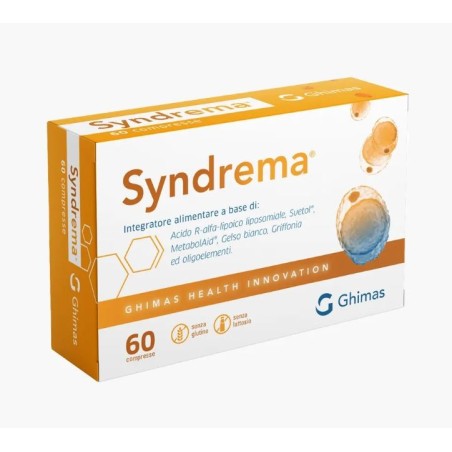 Ghimas Syndrema integratore per metabolismo energetico 60 compresse Ghimas Syndrema integratore per metabolismo energetico 60 compresse