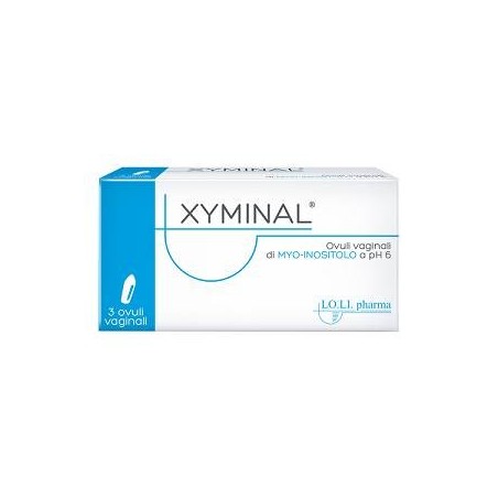 Xyminal ovuli vaginali per favorire la funzionalità degli spermatozoi 3 ovuli vaginali Xyminal ovuli vaginali per favorire la funzionalità degli spermatozoi 3 ovuli vaginali