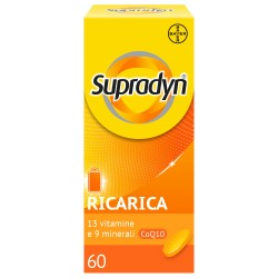 Supradyn Ricarica 60 compresse - Integratore di vitamine, sali minerali e coenzima Q10