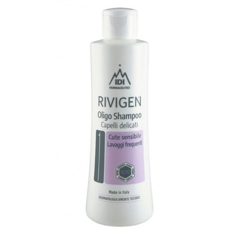 Rivigen Oligo Shampoo Capelli Delicati cute sensibile lavaggi frequenti 200 ml