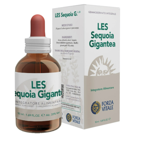 Forza Vitale Les Sequoia Gigantea gocce 50 ml Forza Vitale Les Sequoia Gigantea gocce 50 ml