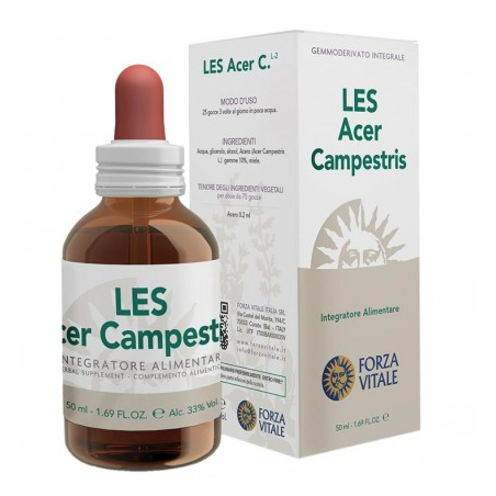 Forza Vitale Les Acer Campestris gocce 50 ml Forza Vitale Les Acer Campestris gocce 50 ml