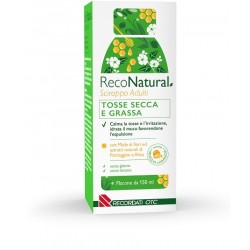 Reconatural Sciroppo Adulti calmante per tosse secca e grassa 150 ml