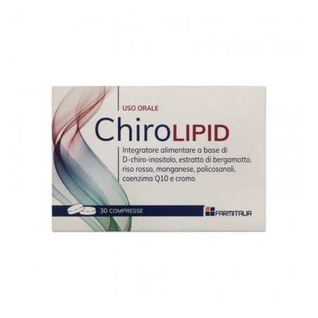 Chirolipid integratore per controllo dei livelli di colesterolo nel sangue 30 compresse Chirolipid integratore per controllo dei livelli di colesterolo nel sangue 30 compresse