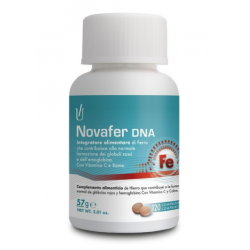 Novafer 120 compresse - Integratore di ferro, vitamina C e rame