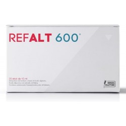 Agaton Refalt 600 Integratore lenitivo per mucosa orofaringea 20 stick da 15ml