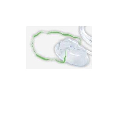 Maschera per Ossigenoterapia a Media Concentrazione + Tubo Maschera per Ossigenoterapia a Media Concentrazione + Tubo