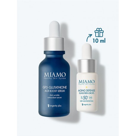 Miamo Antiox Booster - GF5-glutathione Rejuvenating Serum 30 ml + Aging Defence 10 ml OMAGGIO