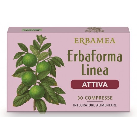 Erbaforma Linea Attiva 30 Compresse: integratore per il metabolismo e benessere del peso, con arancio