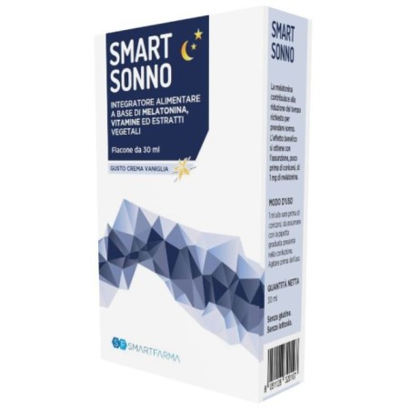 Smartfarma Smart Sonno integratore per dormire meglio 30 ml Smartfarma Smart Sonno integratore per dormire meglio 30 ml
