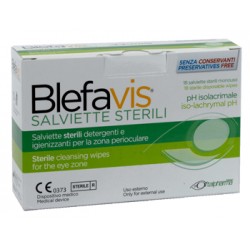 Blefavis Salviette sterili detergenti igienizzanti per l'igiene perioculare 18 pezzi