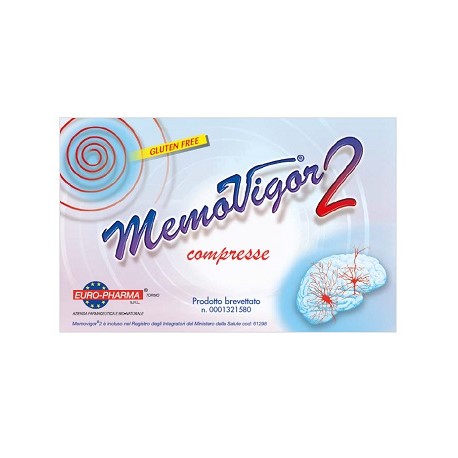 Euro-pharma Memovigor 2 integratore per memoria e concentrazione 20 compresse