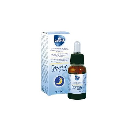 Relaxina Plus integratore con melatonina e piante per sonno e rilassamento 15 ml