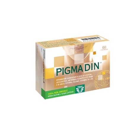 Gd Pigmadin integratore antiossidante per bellezza e pigmentazione della pelle 60 compresse Gd Pigmadin integratore antiossidante per bellezza e pigmentazione della pelle 60 compresse
