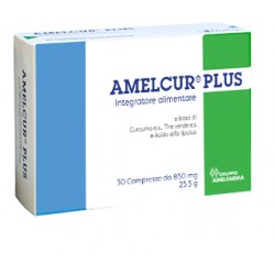 Amelcur Plus integratore antiossidante con curcuma e te verde 30 compresse