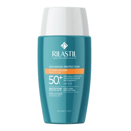 Rilastil Sun Advaced Protection - Fluido solare viso leggero SPF50+ senza microplastiche 50 ml Rilastil Sun Advaced Protection - Fluido solare viso leggero SPF50+ senza microplastiche 50 ml