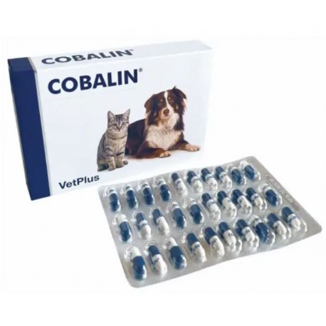 Vetplus Cobalin integratore per livelli di cobalamina e folati in cani e gatti 60 capsule