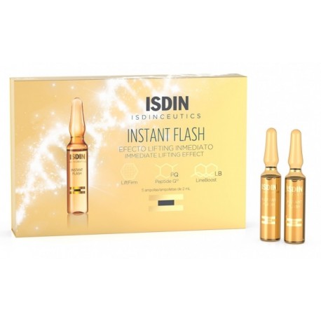 ISDIN Isdinceutics Instant Flash Fiale viso ad effetto lifting immediato 5 fiale