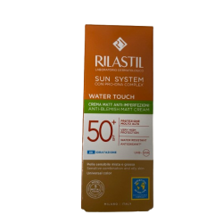 Rilastil Sun System Water Touch Matt COLOR spf 50+ - Protezione solare viso pelle mista e grassa 50 ml