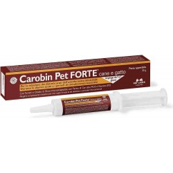 Carobin Pet Forte Pasta integratore per diarrea acuta di cani e gatti 30 g