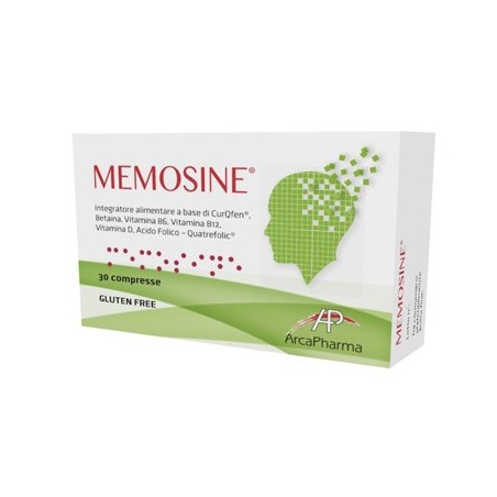 Arcapharma Memosine integratore per memoria 30 compresse Arcapharma Memosine integratore per memoria 30 compresse