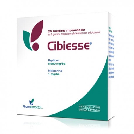 Cibiesse integratore per regolarità del transito intestinale 20 bustine monodose con edulcorante