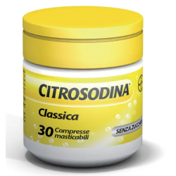 Citrosodina Classica 30 Compresse Masticabili Effervescenti Digestive