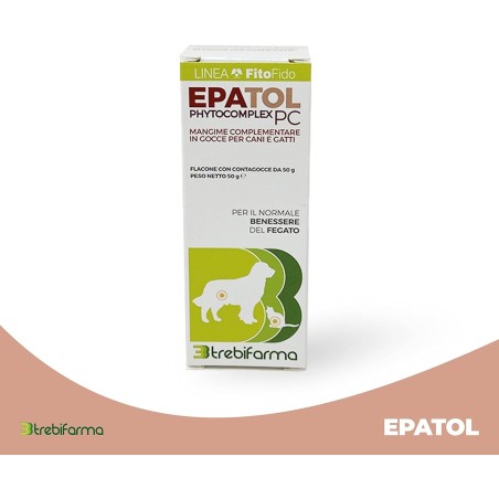 Epatol Phytocomplex PC Integratore Depurativo per Fegato di Cani e Gatti 50g Epatol Phytocomplex PC Integratore Depurativo per Fegato di Cani e Gatti 50g