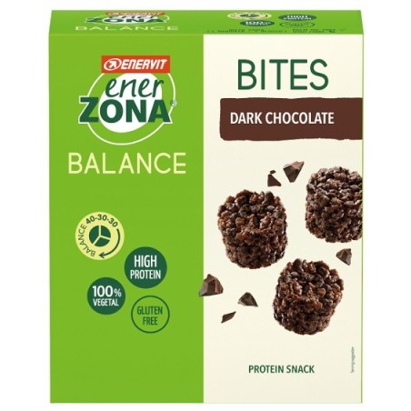 Enervit Enerzona Minirock Noir Cioccolato Fondente snack ad alto contenuto di proteine 5 x 24 g Enervit Enerzona Minirock Noir Cioccolato Fondente snack ad alto contenuto di proteine 5 x 24 g