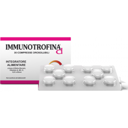 Immunotrofina D integratore per sistema immunitario e ossa 30 compresse orosolubili