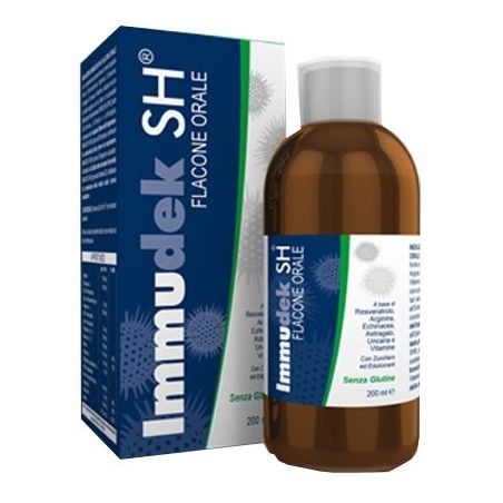Immudek Sh Sciroppo per difese immunitarie 200 ml Immudek Sh Sciroppo per difese immunitarie 200 ml