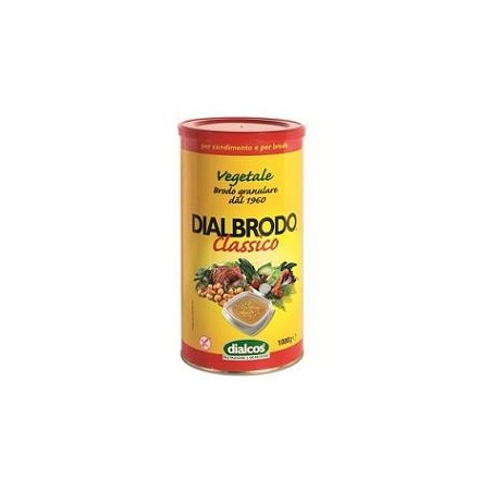Dialcos Dialbrodo Classico Preparato granulare vegetale istantaneo per brodo 1 kg Dialcos Dialbrodo Classico Preparato granulare vegetale istantaneo per brodo 1 kg