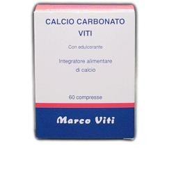 Viti Calcio Carbonato Integratore di calcio 60 compresse
