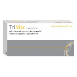 Trimix Gocce Oculari 15 Flaconcini Monodose 0,35 ml: idratazione e protezione avanzata per il benessere dei tuoi occhi.