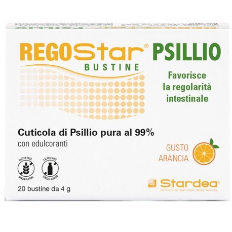 Stardea Regostar Psillio integratore per regolarità intestinale 20 bustine