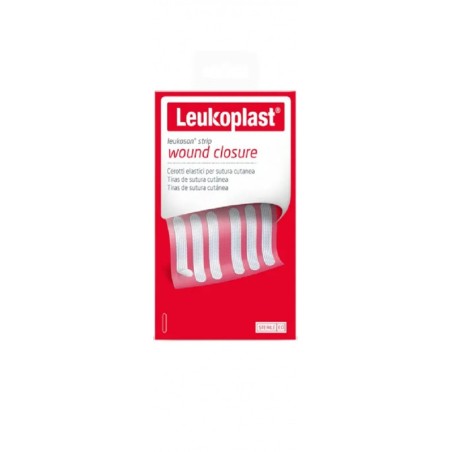 Essity Italy Cerotto Per Sutura Leukosan Strip 6 x 38 mm 2 buste x 6 cerotti Essity Italy Cerotto Per Sutura Leukosan Strip 6 x 38 mm 2 buste x 6 cerotti