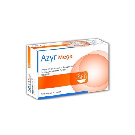 Azyr Mega 20 Capsule - Integratore Antiossidante per Occhi e Vista