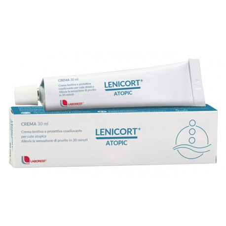 Uriach Lenicort Atopic trattamento in crema del focolaio della dermatite atopica in 30 minuti 30 ml