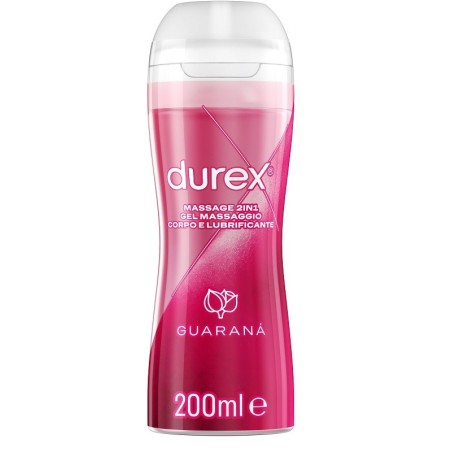 Durex Massage 2 In 1 gel lubrificante al guaranà stimolante intimo per massaggio corpo 200 ml Durex Massage 2 In 1 gel lubrificante al guaranà stimolante intimo per massaggio corpo 200 ml