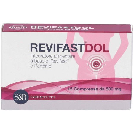 S&R Farmaceutici Revifastdol Integratore per Regolarità del Ciclo Mestruale 15 compresse S&R Farmaceutici Revifastdol Integratore per Regolarità del Ciclo Mestruale 15 compresse