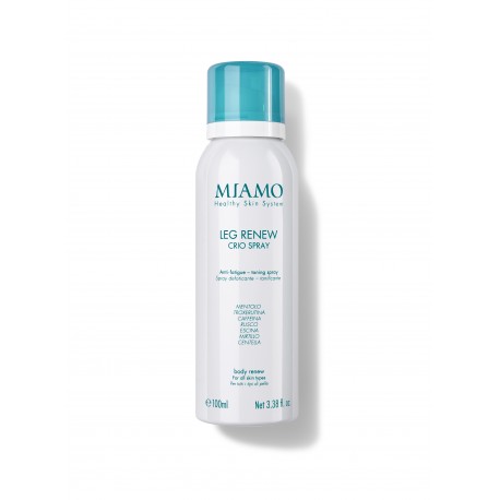Miamo Leg Renew Crio Spray - Spray tonificante e defaticante per le gambe 100 ml